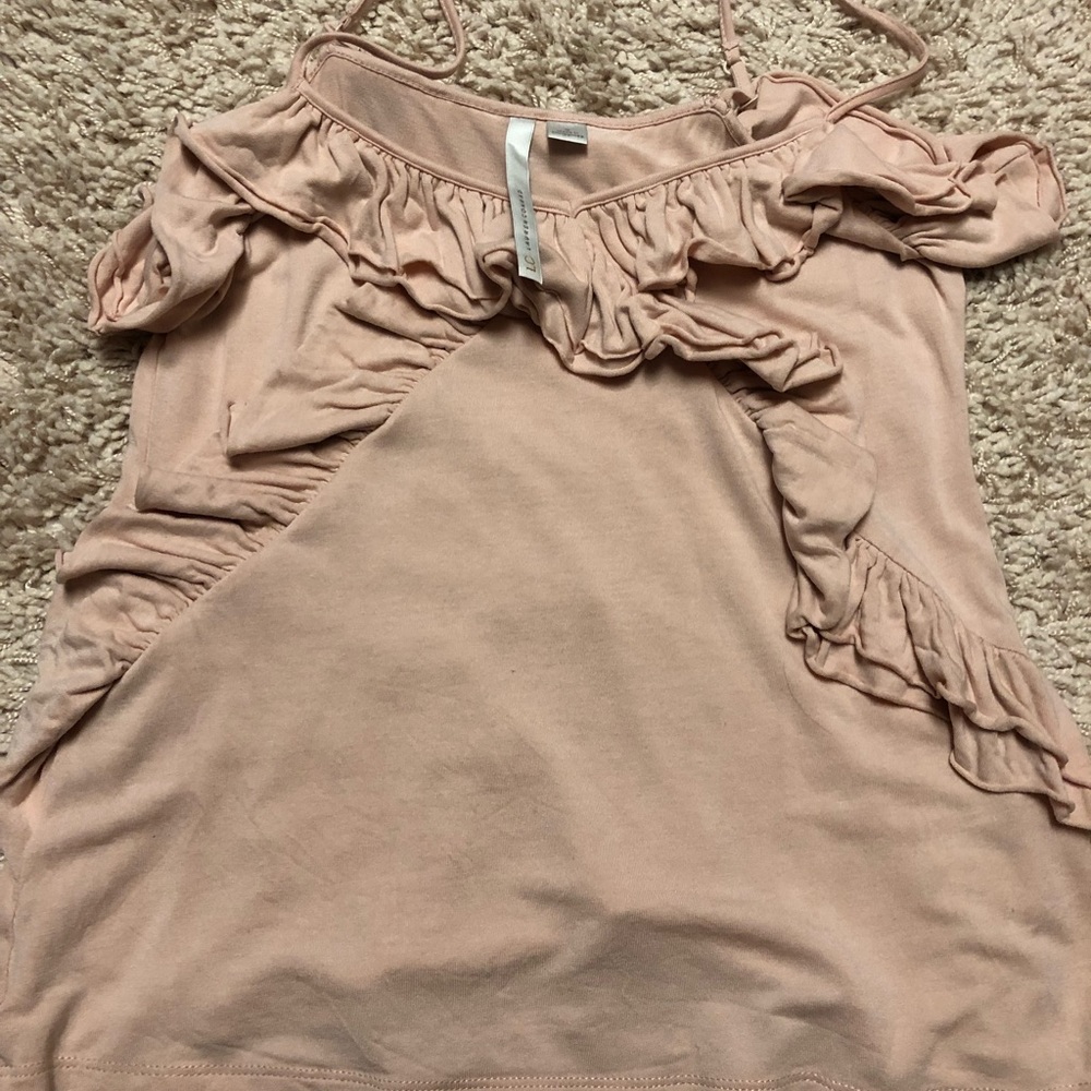 Womens Lauren Conrad blush tank top